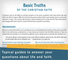 NLT Christian Basics Bible, Indexed, The Hardcover