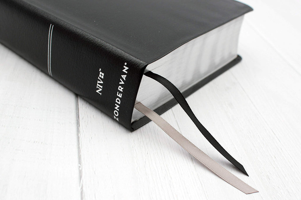 Life Application Study Bible: New International Version, Black Bonded Leather, Red Letter Bonded Leather – 1 October 2019