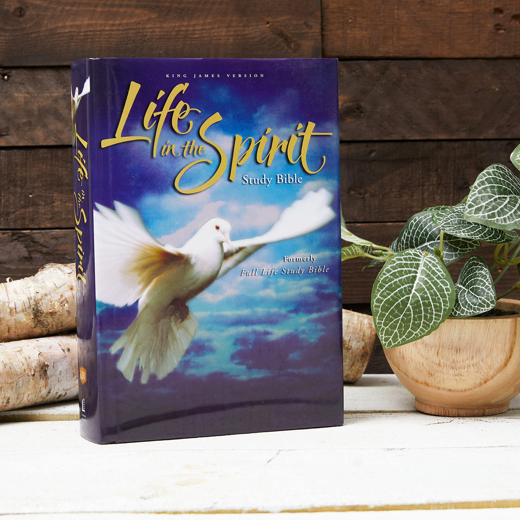 KJV, Life in the Spirit Study Bible, Hardcover, Red Letter Edition: Formerly Full Life Study Hardcover – Illustrated