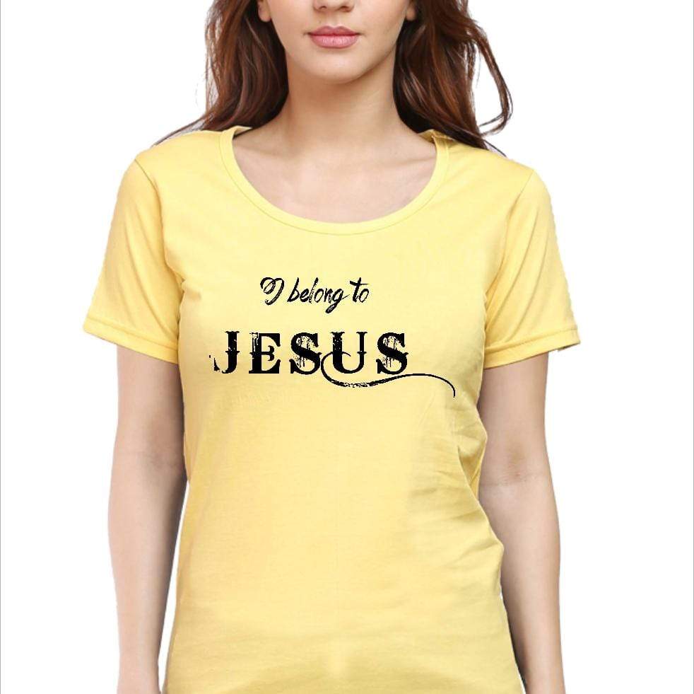I belong to Jesus - Christian T-Shirts for Girls and Women | Faith-Inspired Clothing