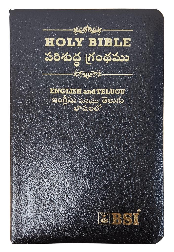 Telugu English Side by Side Bible - Telugu English Diglot Bible