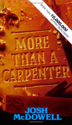 More Than a Carpenter (Pre-owned, Unused)