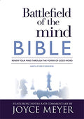 Battlefield of the Mind Bible: Renew Your Mind Through the Power of God's Word (Amplified Version)