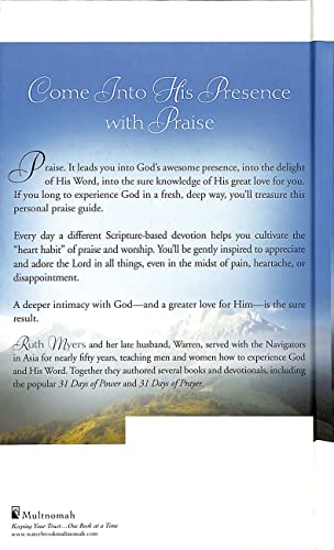 Thirty-One Days of Praise: Enjoying God Anew