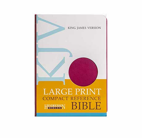 KJV LARGE PRINT COMPACT REFERENCE BIBLE