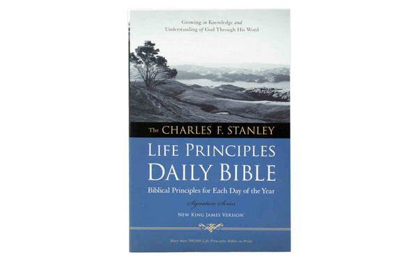 NKJV The Charles F. Stanley Life Principles Daily Bible