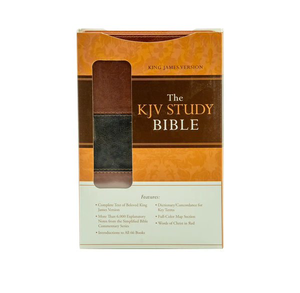 THE KJV STUDY BIBLE (TWO-TONE BROWN) (KING JAMES BIBLE)