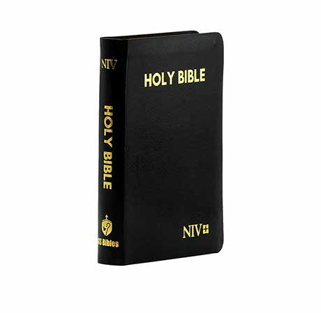 NIV HOLY BIBLE COMPACT, BLACK