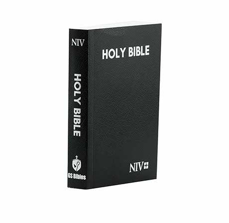 NIV HOLY BIBLE COMPACT BLACK