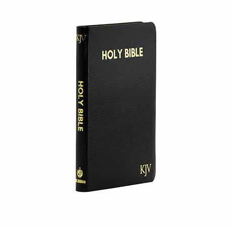 KJV HOLY BIBLE MEDIUM BLACK