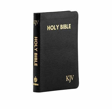 KJV HOLY BIBLE COMPACT BLACK