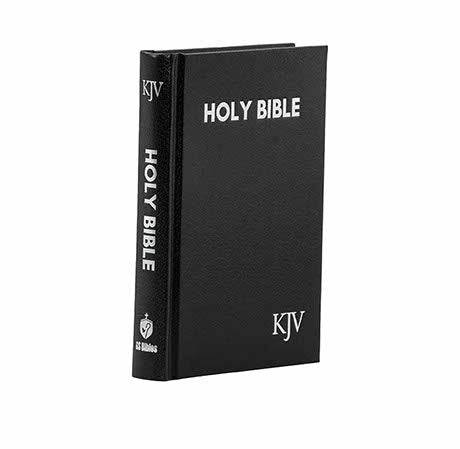 KJV HOLY BIBLE COMPACT BLACK