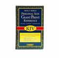 KJV PERSONAL SIZE GIANT PRINT REFERENCE BIBLE (IMITATION LEATHER, BURGUNDY, RED LETTER)