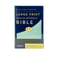 KJV LARGE PRINT THINLINE REFERENCE BIBLE (FLEXISOFT, CHOCOLATE/BLUE, RED LETTER)