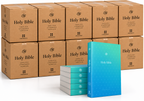ESV Outreach Bible Paperback, Blue, Case of 28 - Bulk Sale