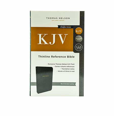 KJV HOLY BIBLE: THINLINE REFERENCE COMFORT PRINT