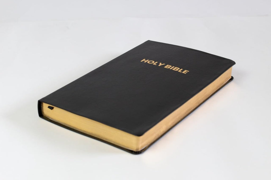 Niv English Bible Black Anglicized Version | Cromwell Bonded Leather | Thin Bible with Gilded Edge | Easy-to-Read Fonts | Easy to carry | Lifeway India Publication Leather Bound
