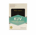 KJV LARGE PRINT PERSONAL REFERENCE BIBLE BLACK
