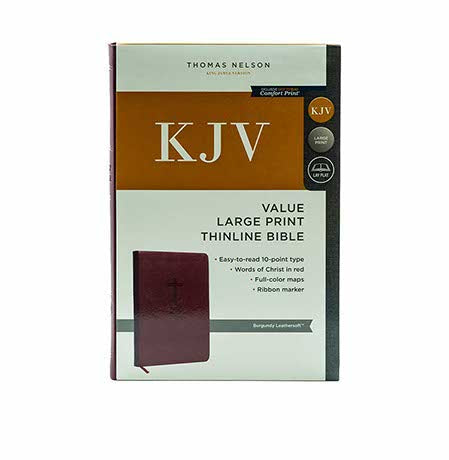 KJV Value Large print Thinline Bible