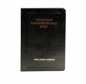 KJV THOMPSON CHAIN REF BIBLE GOLD EDGE