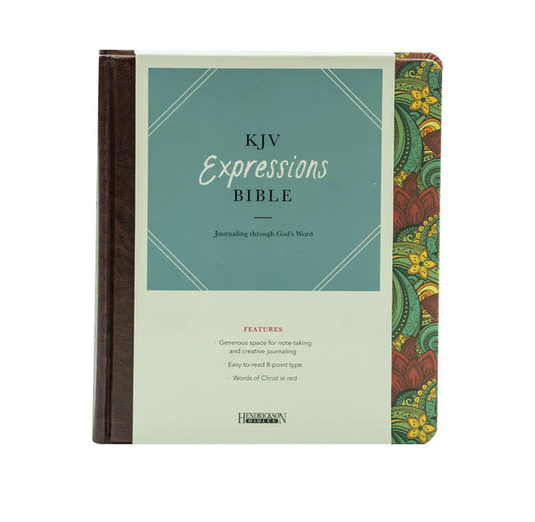 KJV EXPRESSIONS BIBLE, DELUXE (HARDCOVER): JOURNALING THROUGH GOD'S WORD