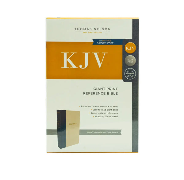 KJV HOLY BIBLE GIANT PRINT CENTER-COLUMN REFERENCE BIBLE