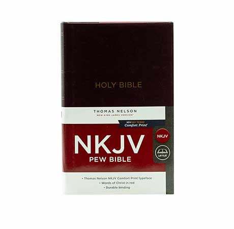 NKJV PEW BIBLE COMFORT PRINT: HOLY BIBLE