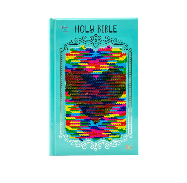 ICB SEQUIN SPARKLE AND CHANGE BIBLE, HARDCOVER: INTERNATIONAL CHILDREN'S BIBLE