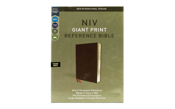 NIV Giant Print Reference Bible