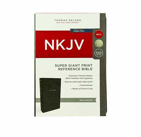 NKJV SUPER GIANT PRINT REFERENCE BIBLE