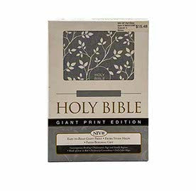 NIV GIANT PRINT HOLY BIBLE