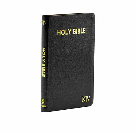 KJV HOLY BIBLE MEDIUM INDEX BLACK