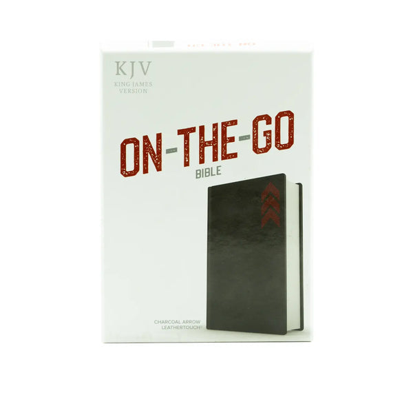 KJV ON-THE-GO BIBLE, CHARCOAL ARROW