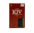 KJV DELUXE GIFT BIBLE, BLACK LEATHERTOUCH, RED LETTER, PURE CAMBRIDGE TEXT, PRESENTATION PAGE, EASY-TO-READ BIBLE MCM TYPE