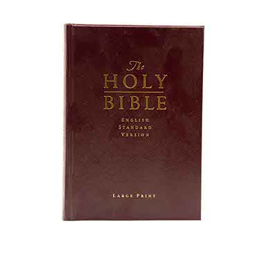 ESV PEW AND WORSHIP BIBLE, LARGE PRINT