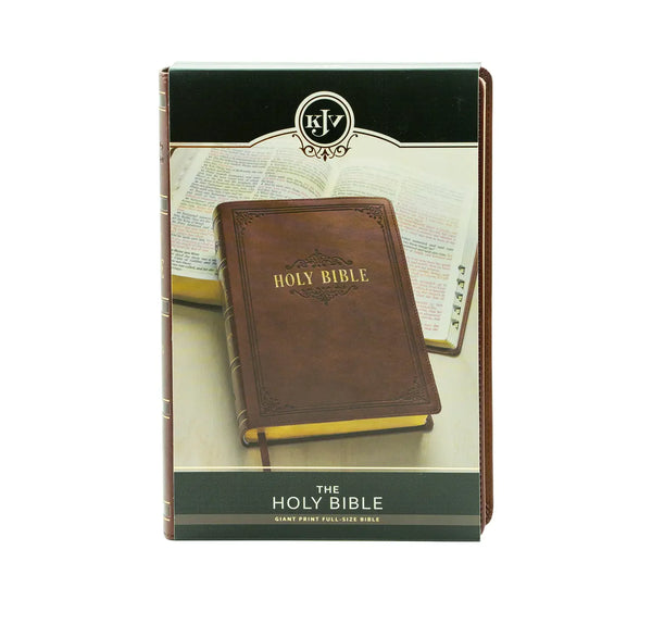 KJV HOLY BIBLE GIANT PRINT FULL-SIZE THUMB INDEX