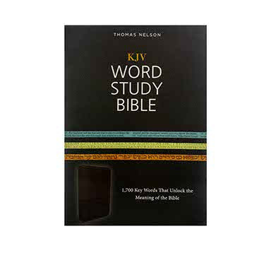 KJV WORD STUDY BIBLE: 1,700 KEY WORDS THAT UNLOCK THE MEANING OF THE BIBLE