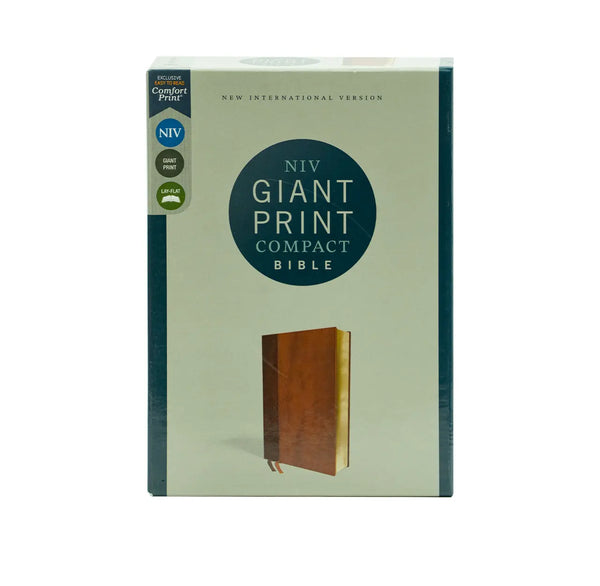 NIV GIANT PRINT COMPACT BIBLE