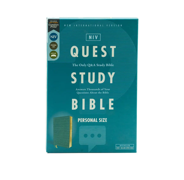 NIV QUEST STUDY BIBLE: THE ONLY Q AND A STUDY BIBLE