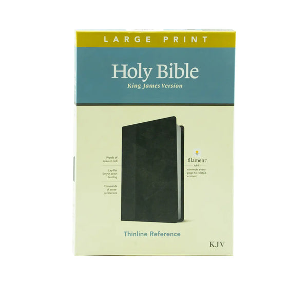 KJV LARGE PRINT THINLINE REFERENCE BIBLE, FILAMENT ENABLED