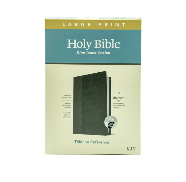 KJV LARGE PRINT THINLINE REFERENCE BIBLE, FILAMENT ENABLED