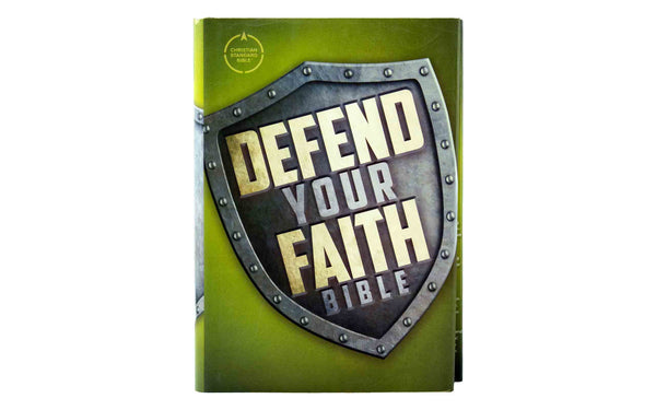 CSB DEFEND YOUR FAITH BIBLE, HARDCOVER
