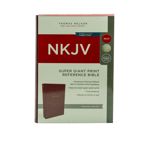 NKJV SUPER GIANT PRINT REFERENCE BIBLE