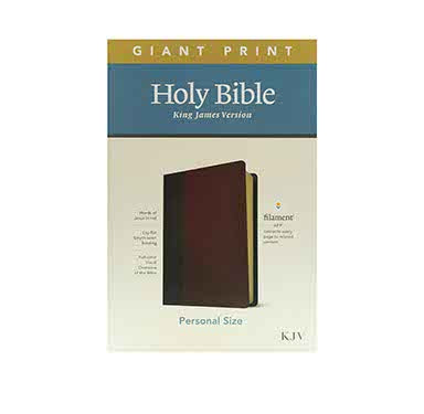 KJV PERSONAL SIZE GIANT PRINT BIBLE: FILAMENT ENABLED