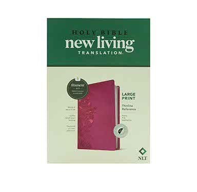 NLT LARGE PRINT THINLINE REFERENCE BIBLE, FILAMENT ENABLED