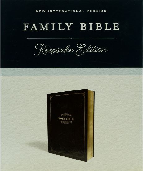 NIV Family Bible: Keepsake Edition