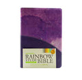 NIV HOLMAN RAINBOW STUDY BIBLE PURPLE LEATHERTOUCH