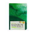 NIV HOLMAN RAINBOW STUDY BIBLE GREEN LEATHERTOUCH