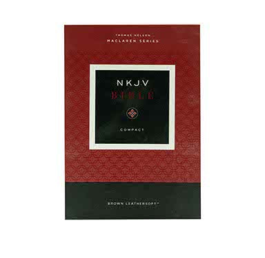 NKJV COMPACT BIBLE: MACLAREN SERIES BROWN
