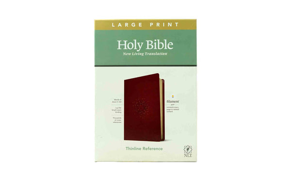 NLT LARGE PRINT THINLINE REFERENCE BIBLE, FILAMENT ENABLED EDITION
